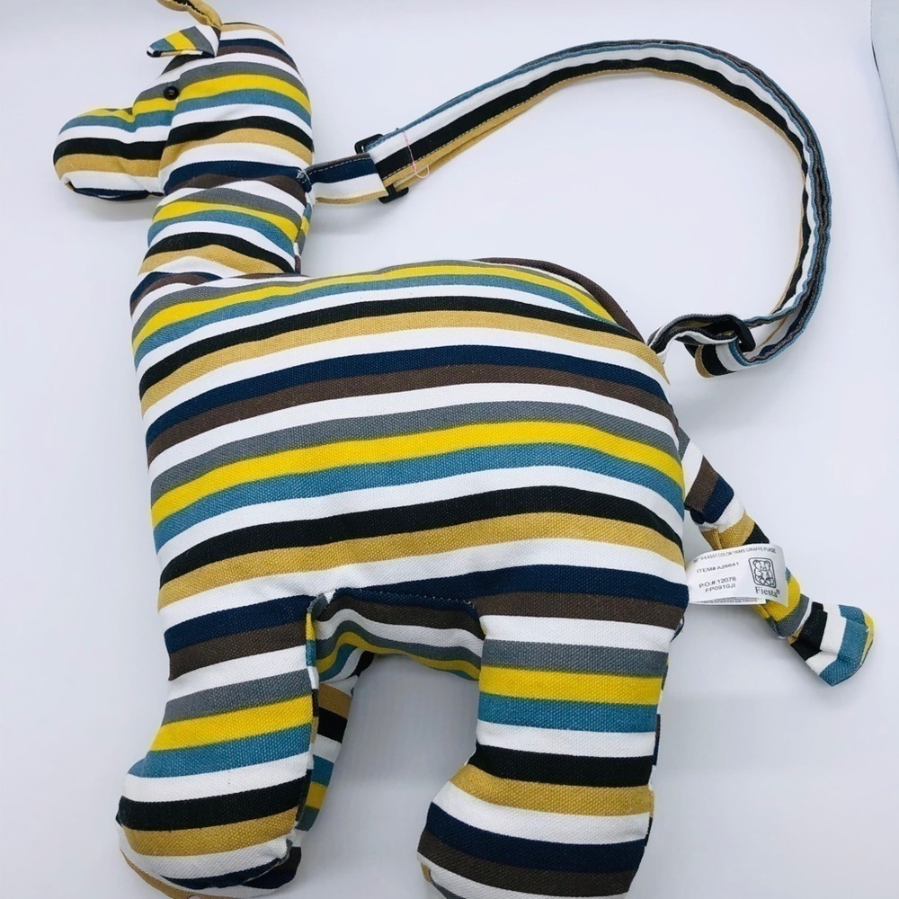 FIESTA - STRIPED GIRAFFE PURSE